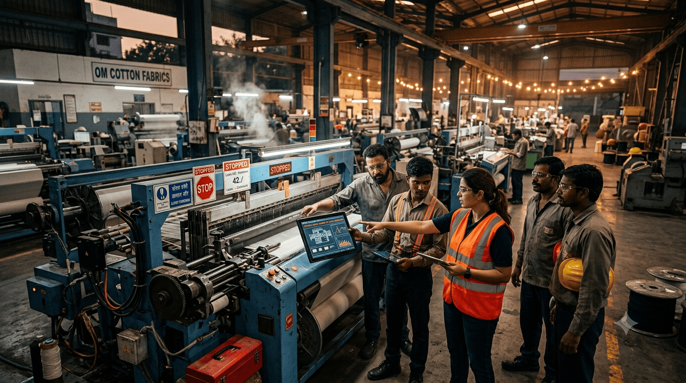 FACTORY ON FIRE: BUSINESS CRISIS